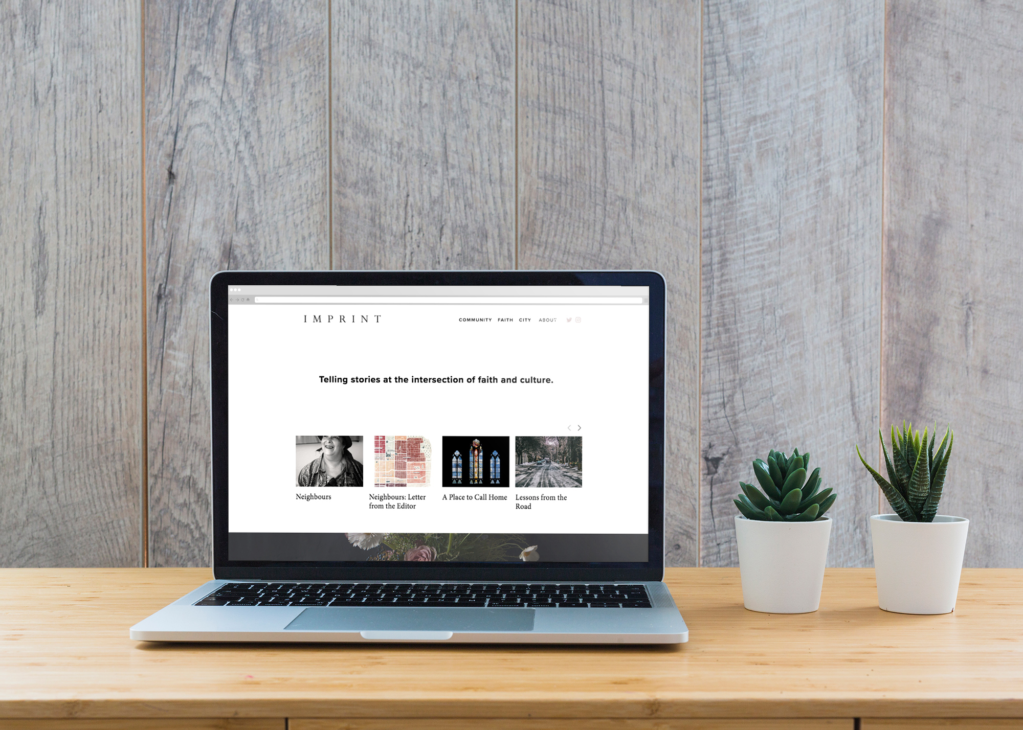 Imprint launches a website